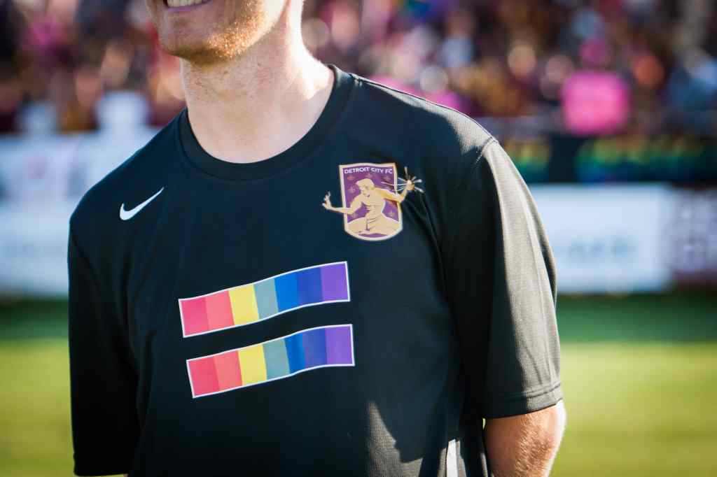 A Pride jersey