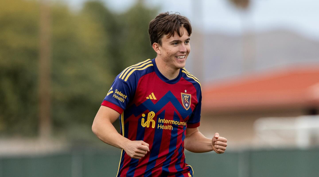 Tommy Silva playing for Real Salt Lake