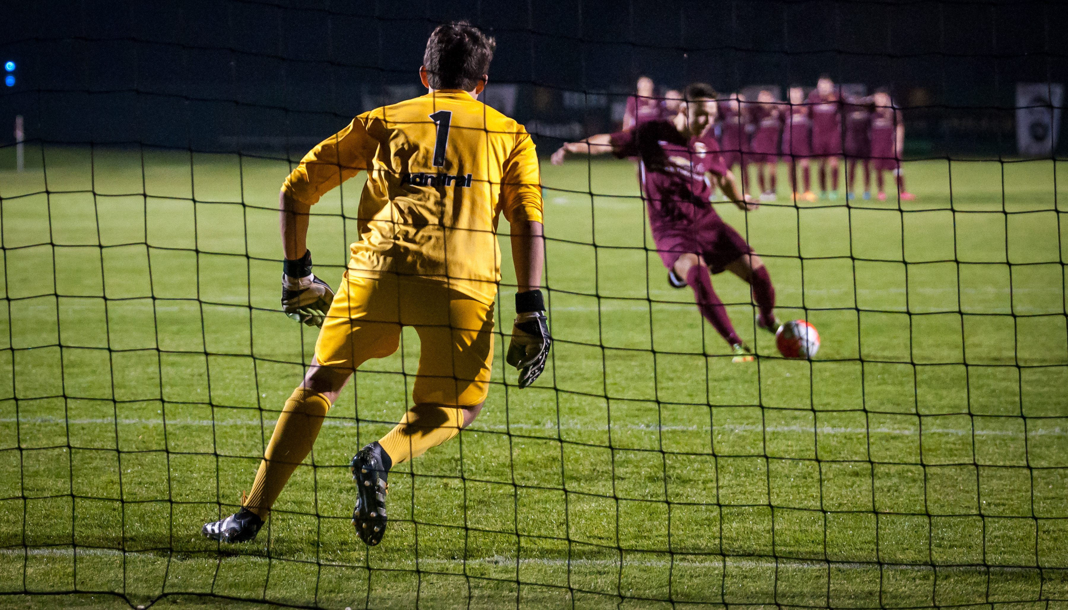 Danny Deakin penalty kick vs Flint City Bucks 2016