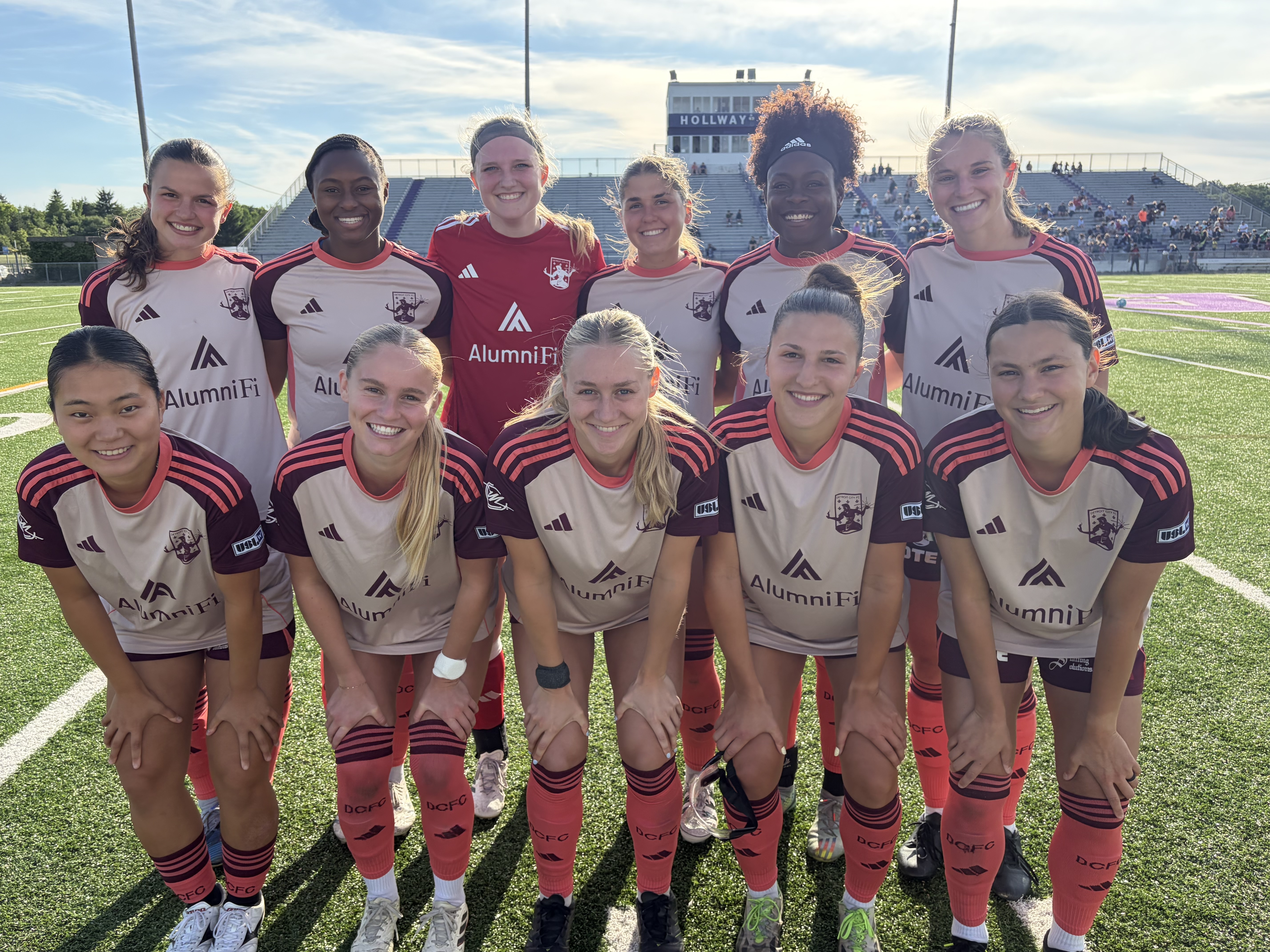 Detroit City FC Starting XI against AFC Ann Arbor June 16, 2026