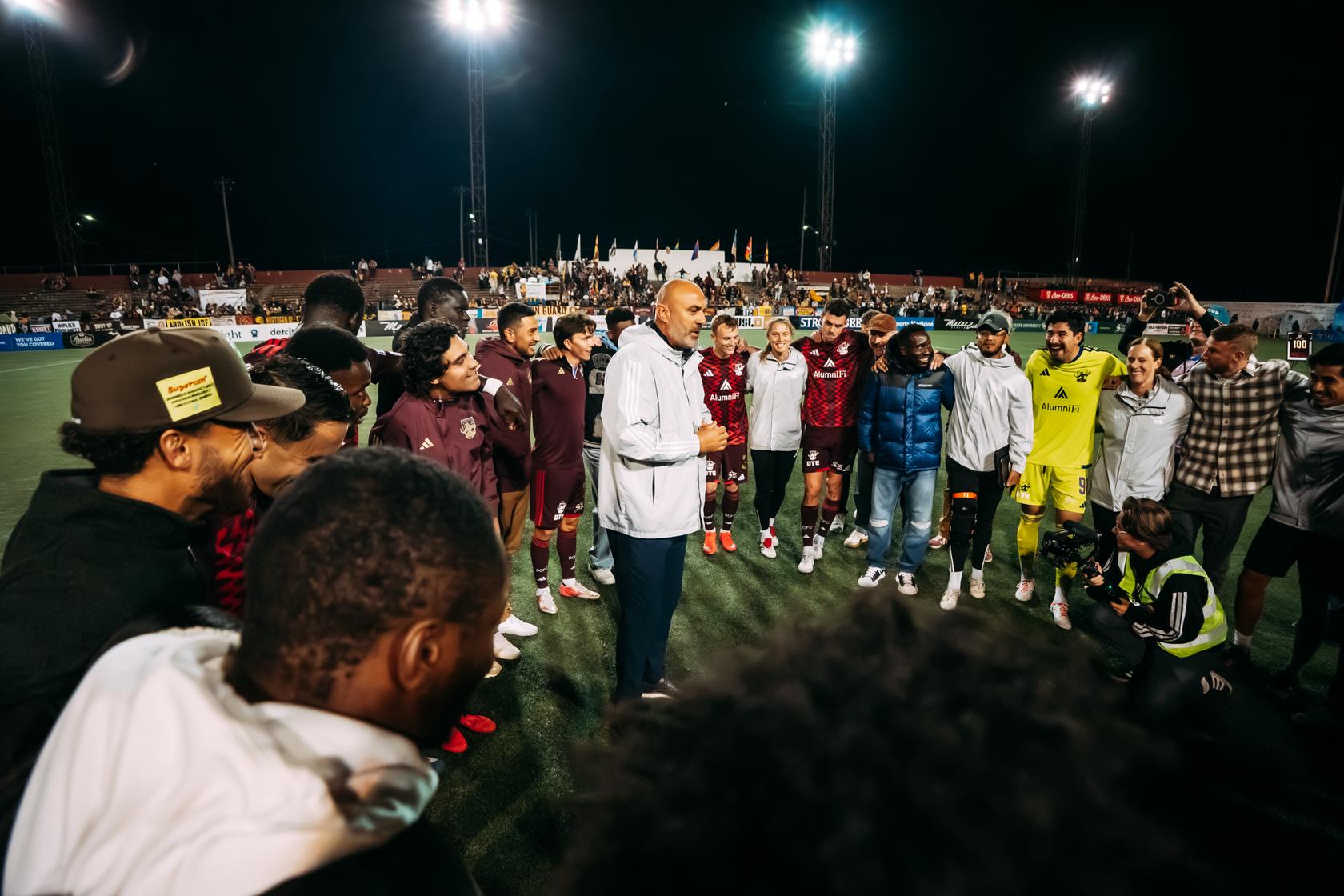 post-match speech